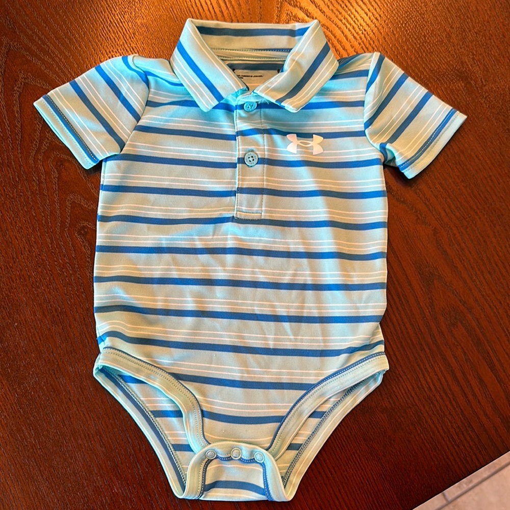 Under Armour Polo Style Onesie